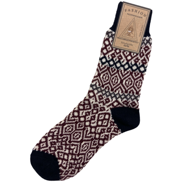 Norweger Socken, verschiedene Farben, Gr. 43/46 – Bild 2