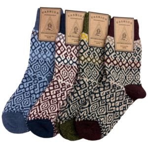 Norweger Socken, verschiedene Farben, Gr. 35/38
